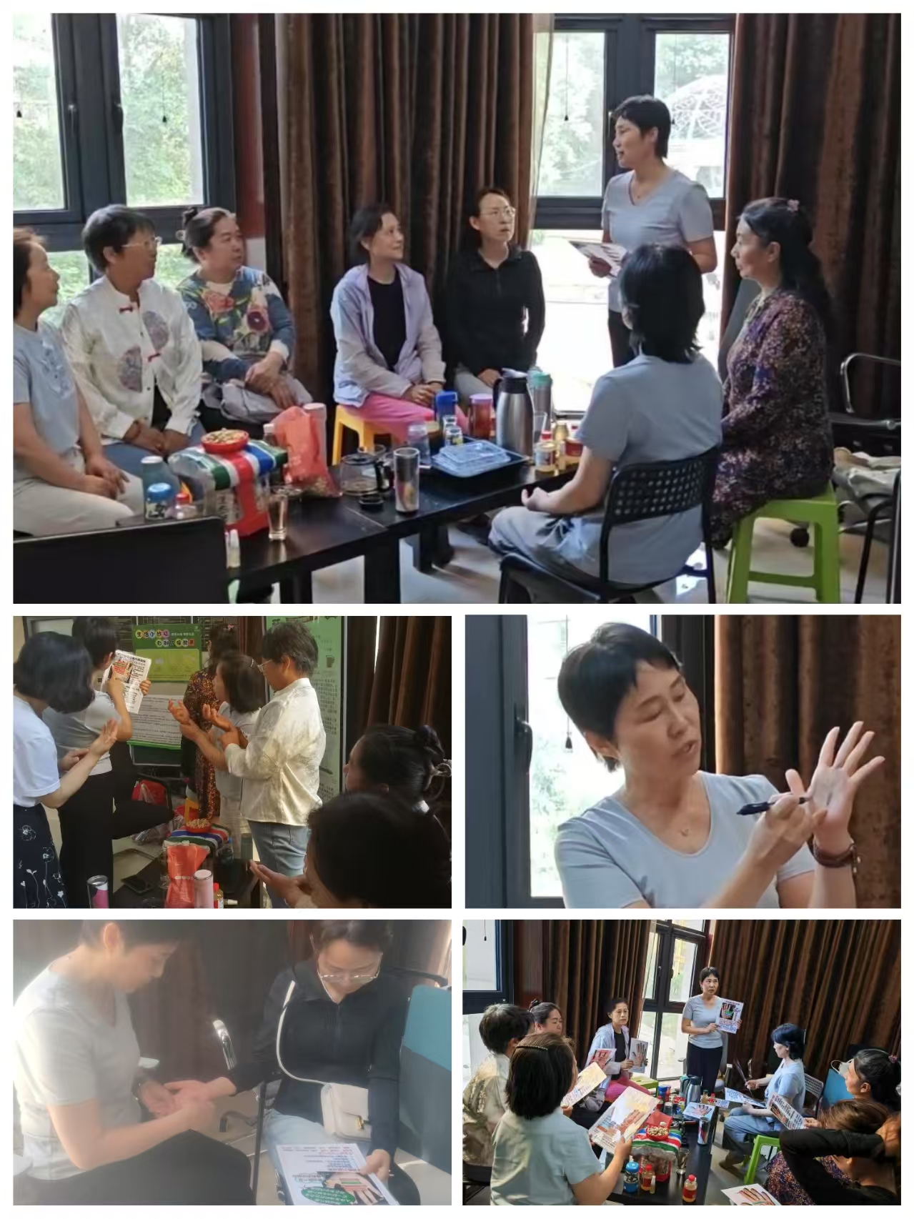 【2025年第 96 期】崔婷婷分享  郑州手诊手治脏腑同调十三推线下公益活动——做自己健康的主人