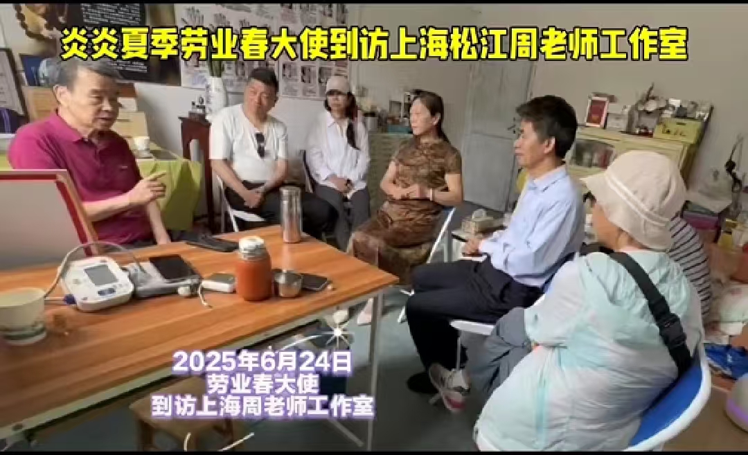 【2025年第 116 期】周国英分享   非遗手诊手治脏腑同调十三推在【上海松江周老师工作室】线下面授公益活动